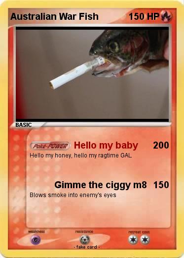 Pokemon Australian War Fish