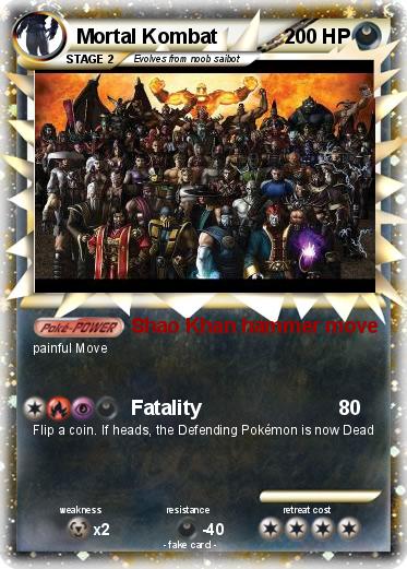 Pokemon Mortal Kombat