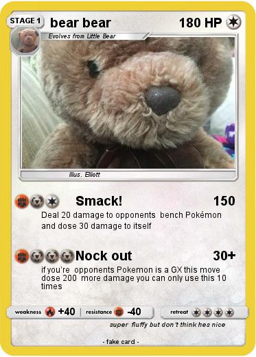 Pokemon bear bear