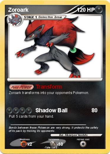 Pokemon Zoroark
