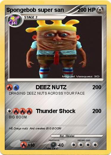 Pokemon Spongebob super san