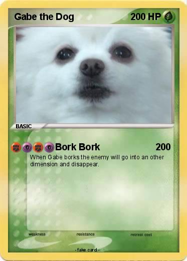 Pokemon Gabe the Dog