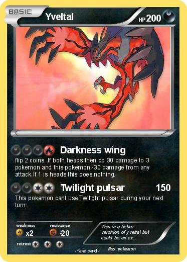 Pokemon Yveltal