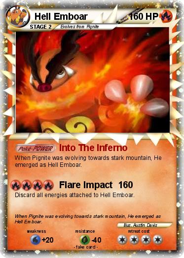 Pokemon Hell Emboar