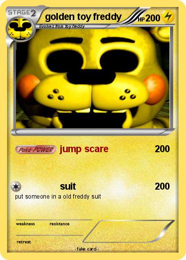 Pokemon golden toy freddy