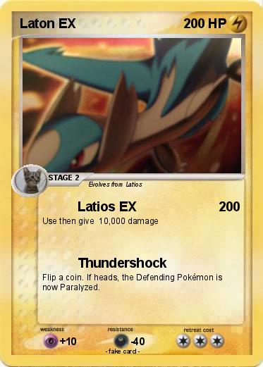 Pokemon Laton EX