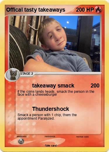 Pokemon Offical tasty takeaways
