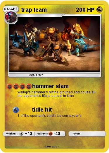 Pokemon trap team