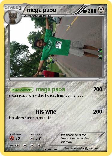 Pokemon mega papa