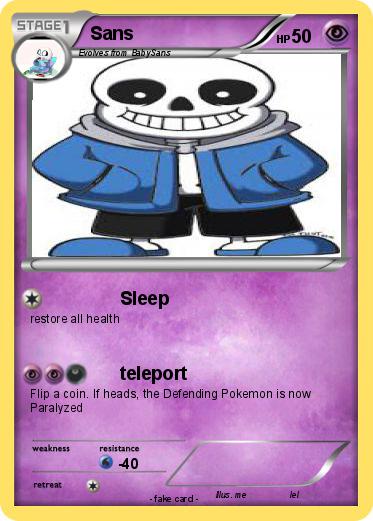 Pokemon Sans