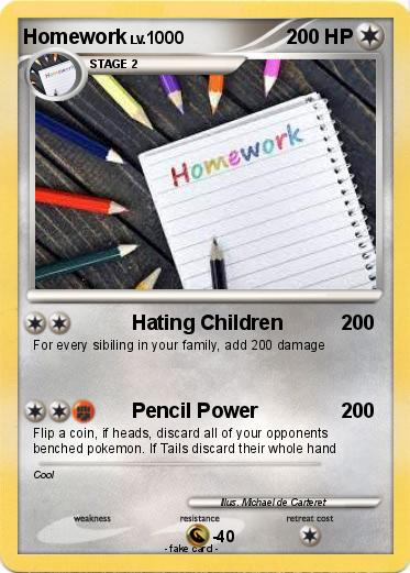 Pokemon Homework