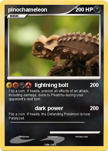 Pokemon pinochameleon