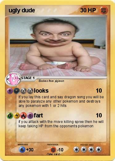 Pokemon ugly dude