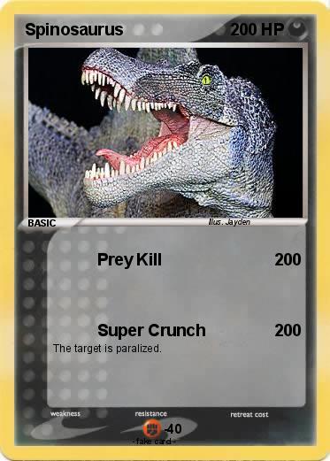 Pokemon Spinosaurus