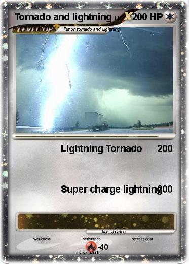 Pokemon Tornado and lightning