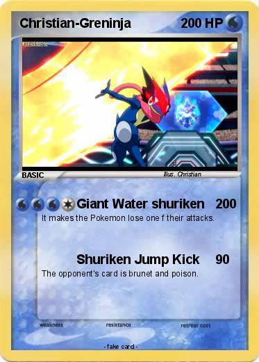 Pokemon Christian-Greninja
