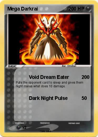 Pokemon Mega Darkrai