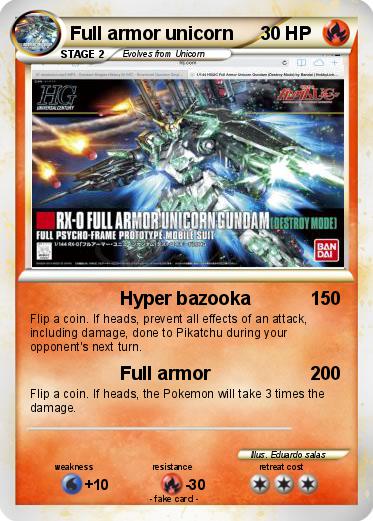 Pokemon Full armor unicorn