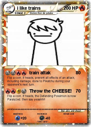 Pokemon i like trains