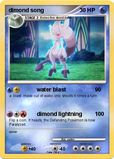 Pokemon dimond song