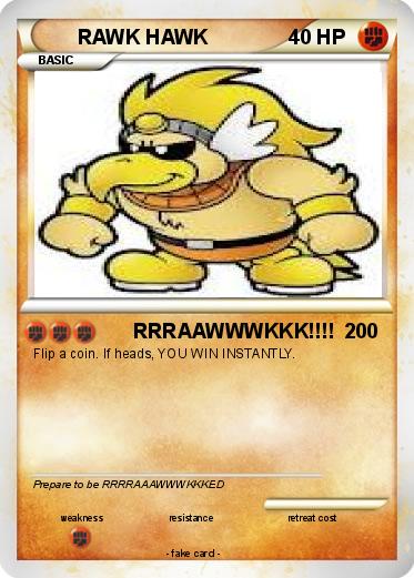 Pokemon RAWK HAWK