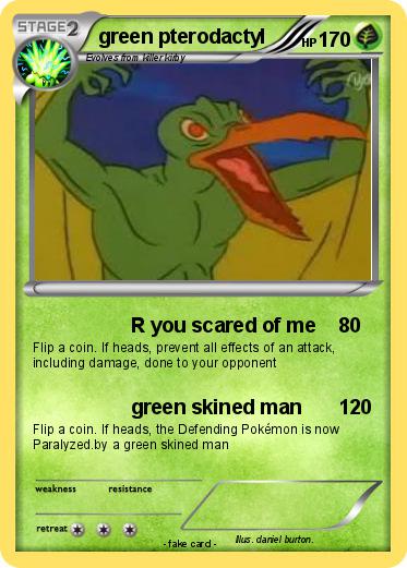 Pokemon green pterodactyl