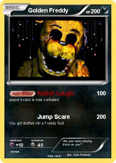 Pokemon Golden Freddy