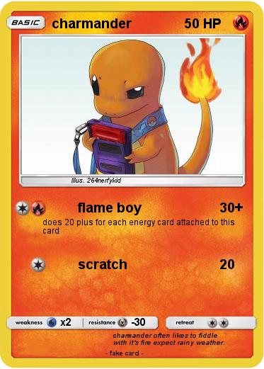 Pokemon charmander