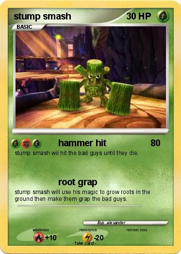Pokemon stump smash