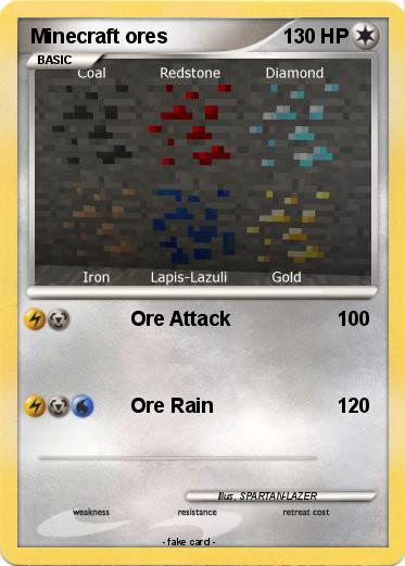 Pokemon Minecraft ores