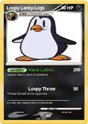 Pokemon Loopy Lanky-Legs