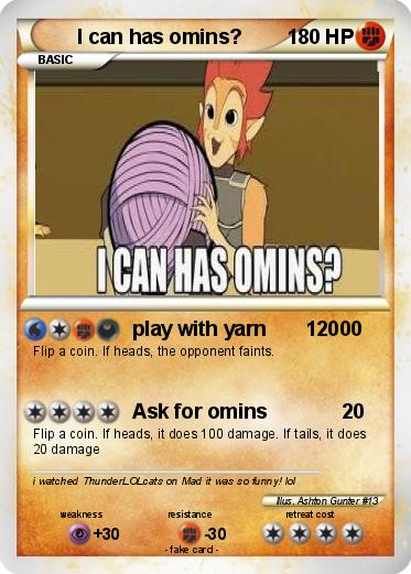 Pokemon I can has omins?