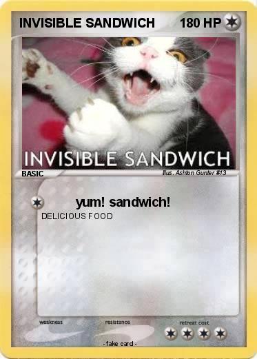 Pokemon INVISIBLE SANDWICH