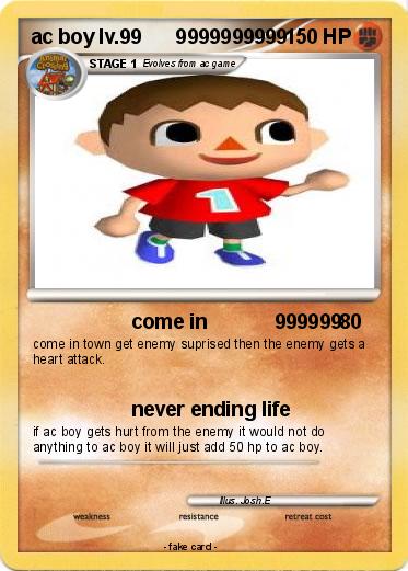 Pokemon ac boy lv.99      9999999999