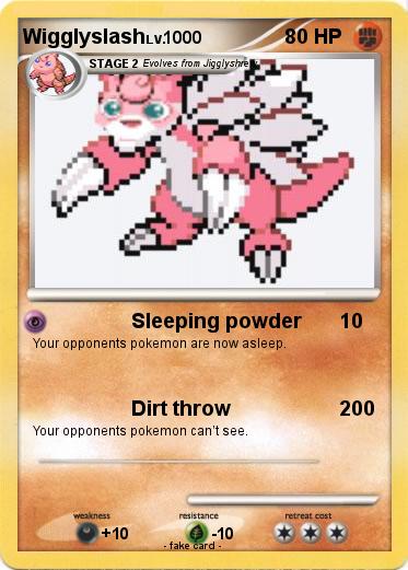 Pokemon Wigglyslash