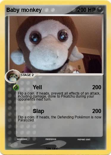 Pokemon Baby monkey