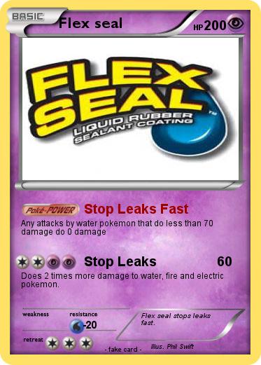 Pokemon Flex seal