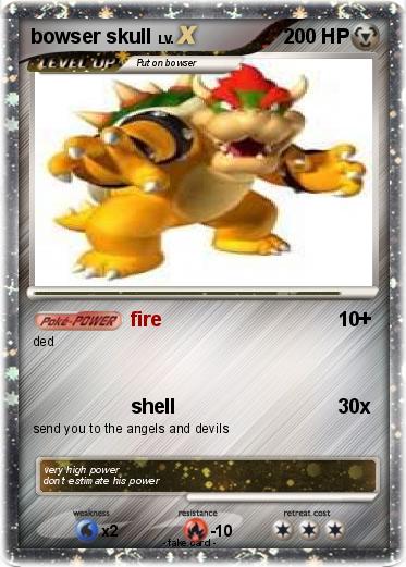 Pokemon bowser skull