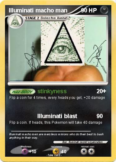 Pokemon Illuminati macho man