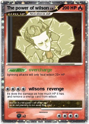 Pokemon The power of wilson