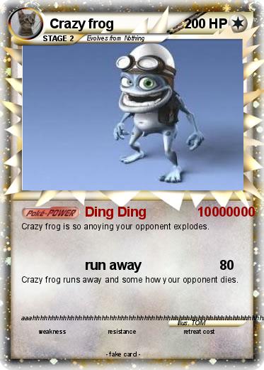 Pokemon Crazy frog