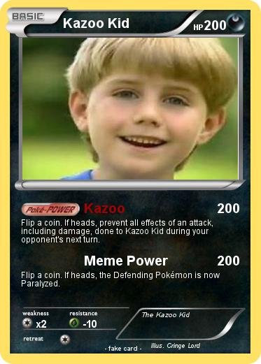 Pokemon Kazoo Kid