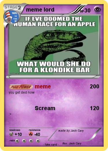 Pokemon meme lord