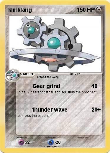 Pokemon klinklang