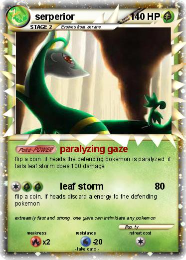 Pokemon serperior