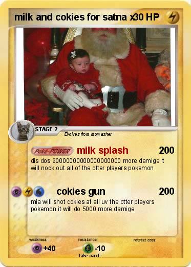 Pokemon milk and cokies for satna x