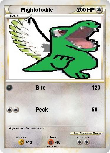 Pokemon Flightotodile
