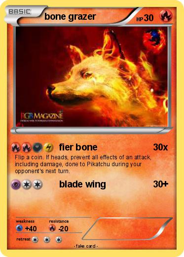 Pokemon bone grazer