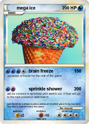 Pokemon mega ice