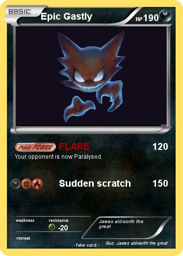 Pokemon Epic Gastly